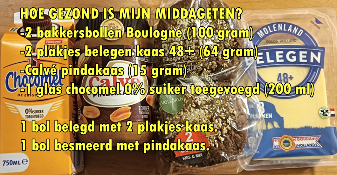 Hoe gezond is mijn middageten?